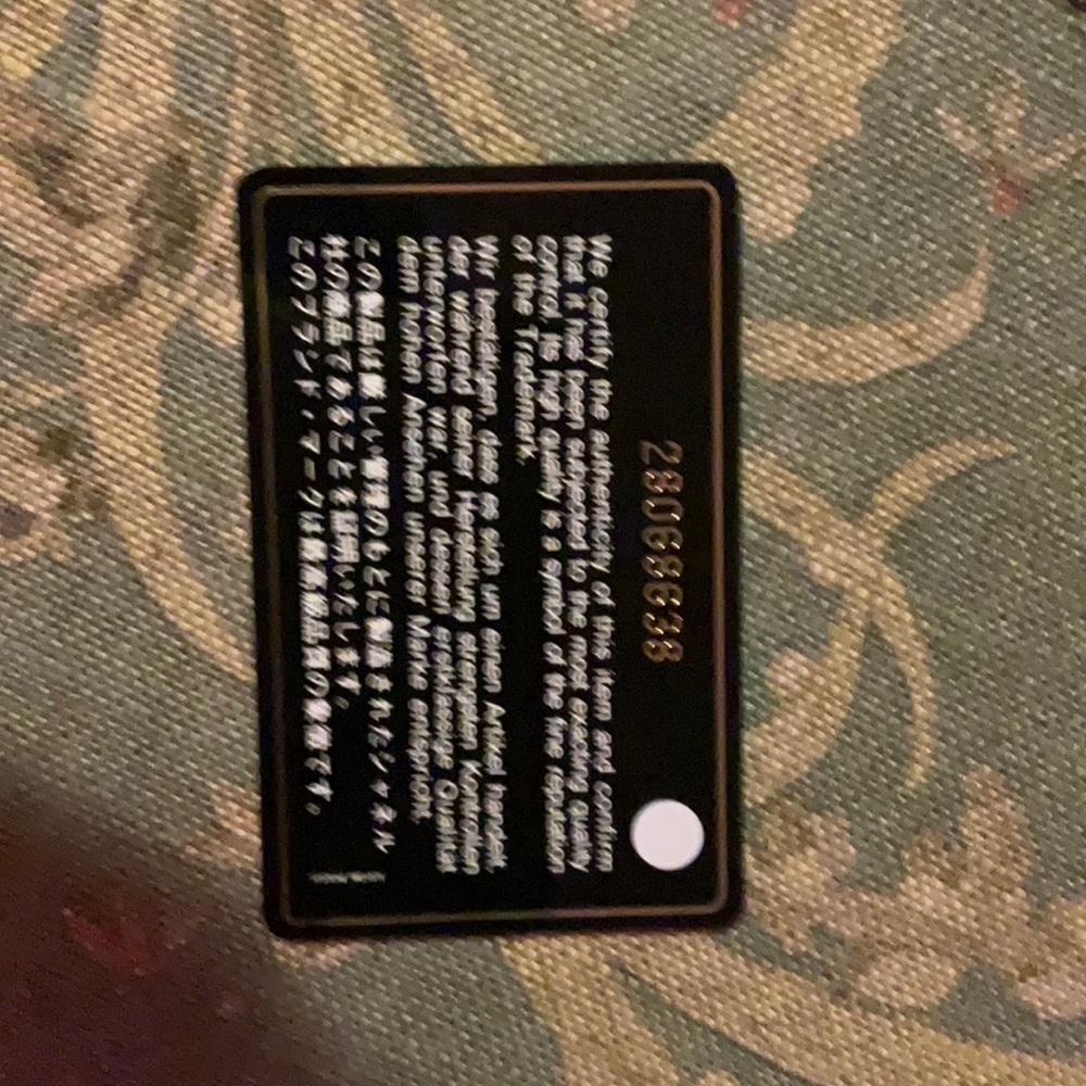 I need the money to be honest. Brand new Chanel boy wallet brand new